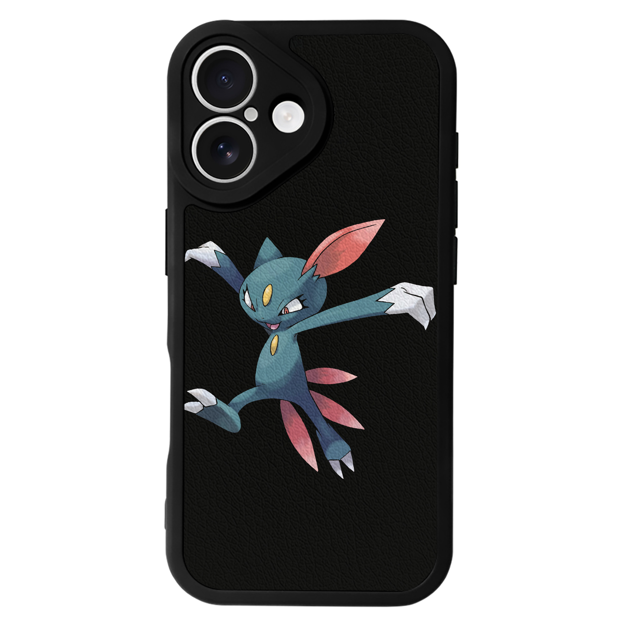 （画像用） ポケットモンスター Pokémon 【iPhone 16シリーズ対応】シリコンスマホケース（レザー調） 材質：シリコン